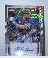 Topps 2021 Chrome Update Marcus Semien ASG Auto X-Fractor /125 #ASGA-MS