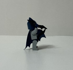 Lego Dark Blue Batman: The Video Game 2007 (7786) ~ Replaced Cape ~ Damaged Head