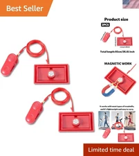 Compact Treadmill Safety Key Set - 2pcs Universal Magnetic Replacement Keys