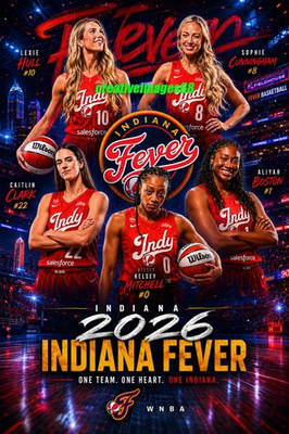 #ad Caitlin Clark WNBA Indiana Fever 2026 Team 4x6 photo ALL STAR $3.79