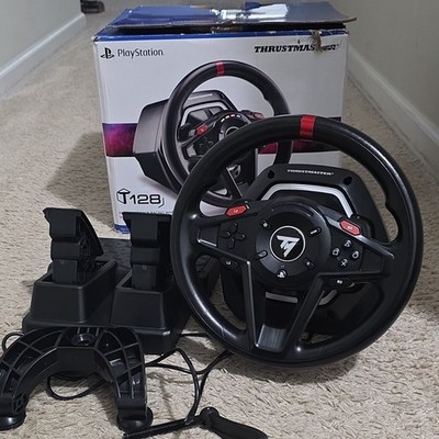 Thrustmaster T128 Racing Wheel and Pedal Set for Playstation 