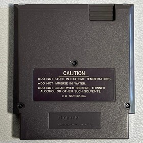 Ikari Warriors (Nintendo NES 1987) Game Cartridge Manual and Hardshell Case