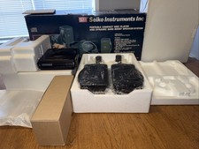 SII Seiko Portable CD Player PHX-51CDX Dynamic Bass Boost Sound W Speaker System