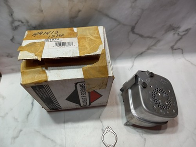 #ad #ad Briggs amp; Stratton 691874 394180 Muffler ONLY OEM Genuine NO MOUNTING HARDWARE $33.97