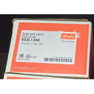 One For Danfoss New EVR 20 NC 032L1240 Solenoid Valve In Box Free Shipping