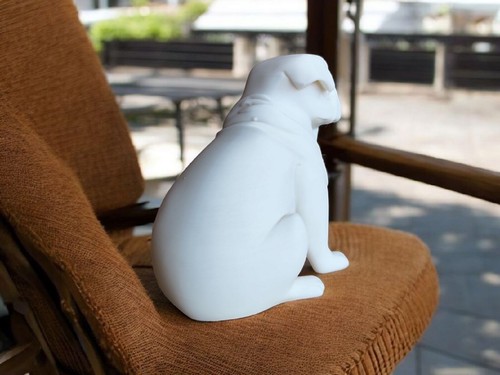 Dog Garden Ornament Pug Home Decoration Form/Sculpture Plastic - Modern - Picture 15 of 15