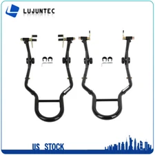 Motorcycle Stand Front Rear Wheel Lift Paddock Hook Swingarm Auto Bike Universal