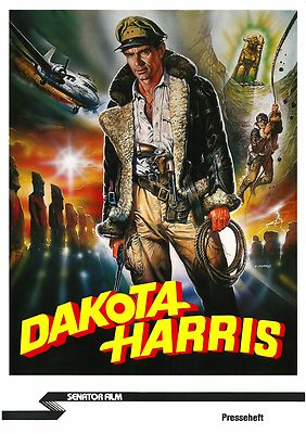 Dakota Harris Presseheft Sky Pirates John Hargreaves, Meredith Phillips, Phipps