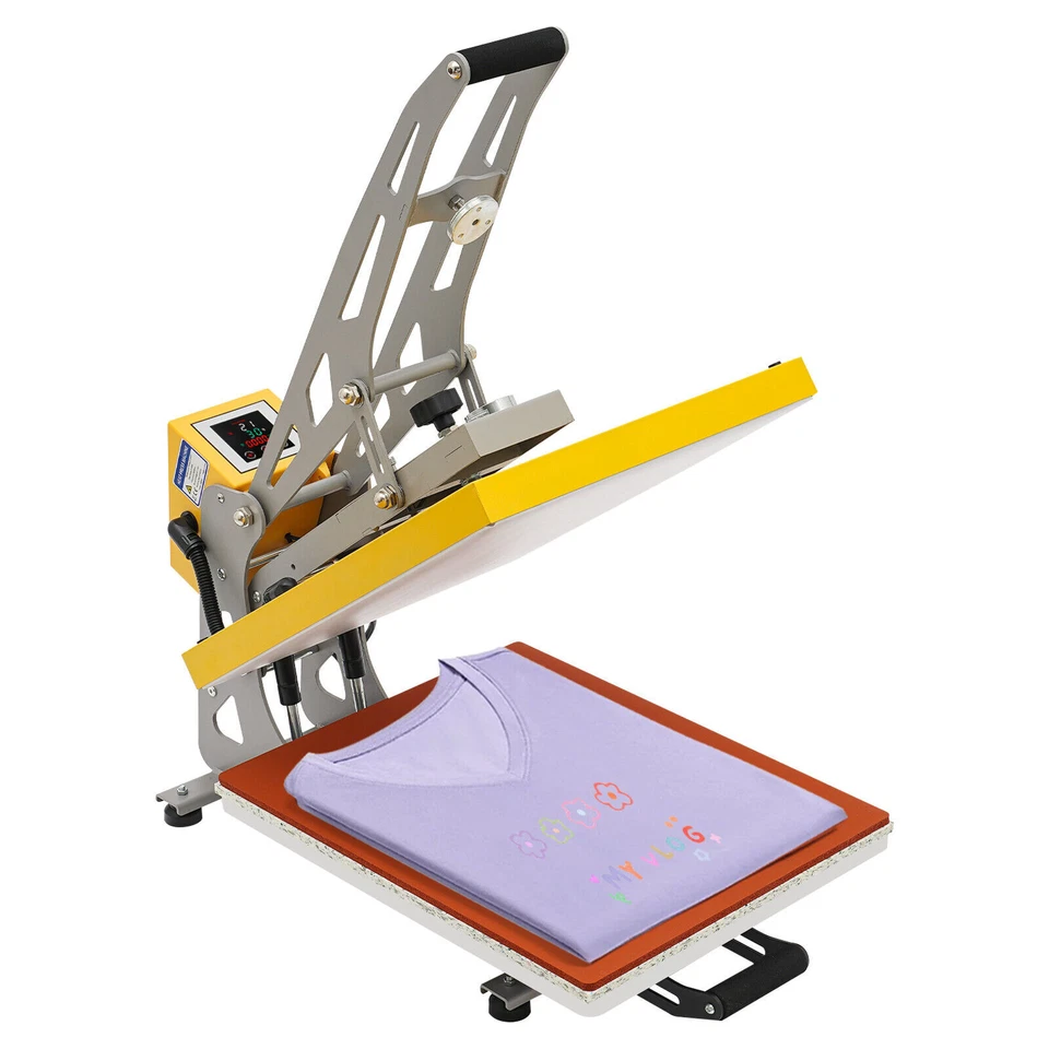 Máquina de prensa de calor abierta semiautomática Clamshell con función de extensión resistente Foto 3 de 4