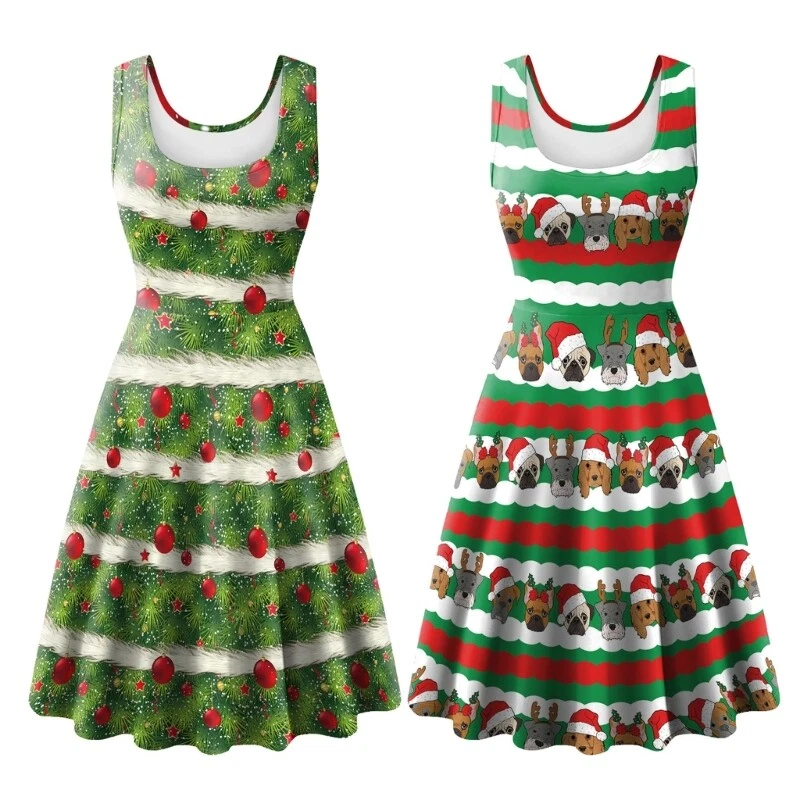 Elegant christmas top party dresses