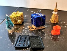 Zubehör für Wichtel Tür Wichteltür Weihnachtswichtel Leiter Besen Stiefel uvm.