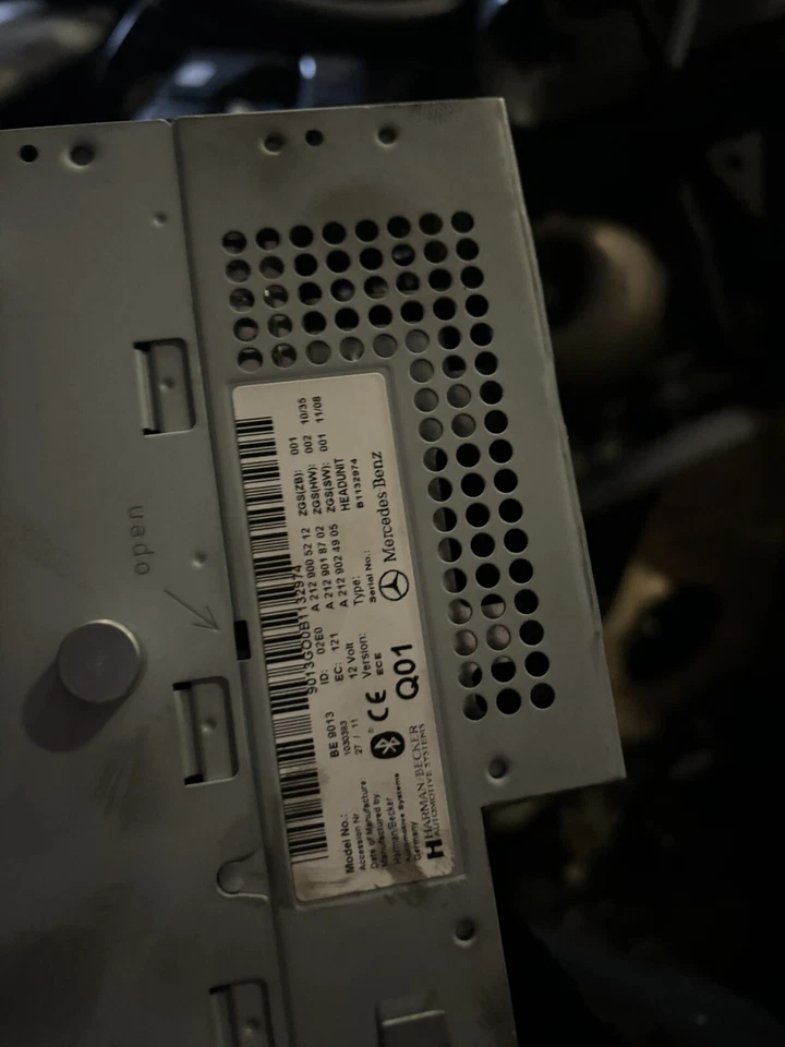 Autoradio CD Navi Command A2129000114 Mercedes-benz E 220 CDI Coupe 207 - Bild 3 von 3