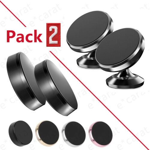 2er-Pack Magnetische Auto Armaturenbrett Halterung Halter Ständer für Handy Samsung Galaxy iPhone - Bild 1 von 28