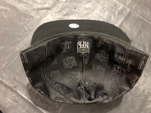 Oakland Raiders NFL Gr. 7,75 Mütze schwarz weiß - Bild 3 von 3