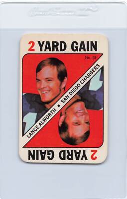 1971 Topps Game #48 Lance Alworth Chargers EX *DA-B2726
