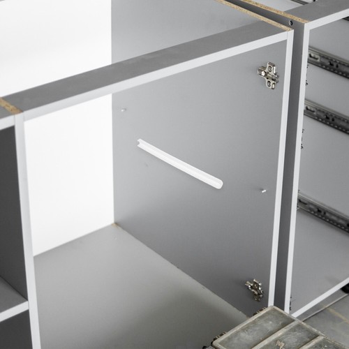 2 Sets Furniture Hardware Slide Rail Accessories Travel Drawer Rails Slides - Picture 7 of 12