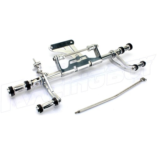 VS1400GLP Intruder 87-09 6" Polished Forward Controls Footpeg Linkage for Suzuki - Picture 6 of 8