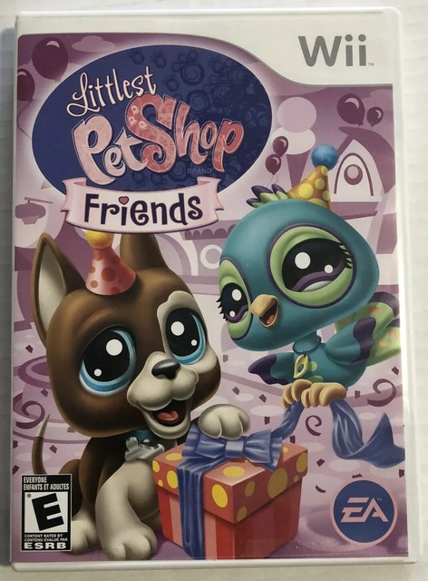 littlest pet shop friends wii