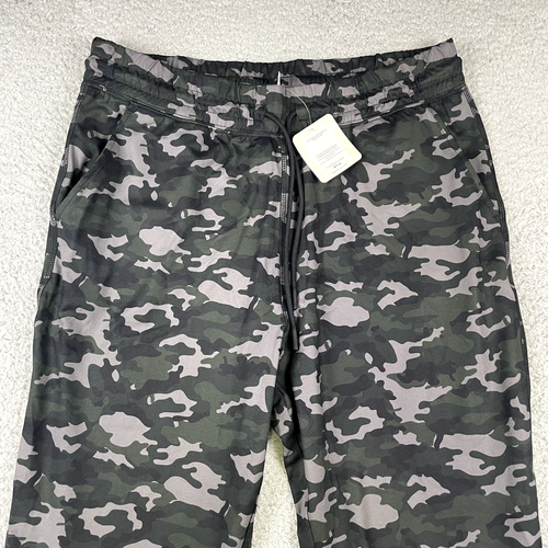 Fabletics Camo High Waisted Performance Jogger Short Military Womens Size XL $75 - Picture 2 of 14