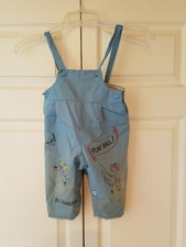 Vintage Child's Boy's Play Ball Pow Big Leaguer Child's Overalls