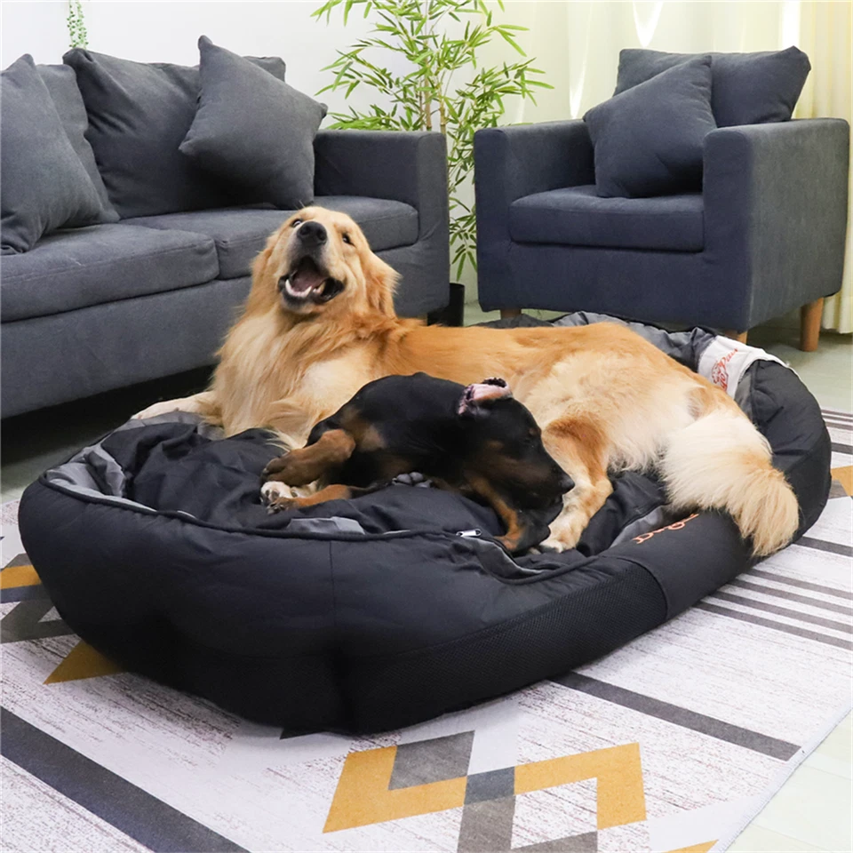 L XL XXL Dog Bed Waterproof Sofa Dog Pet Bolsters Removable Cushion Anti-scratch - Image 2 of 4