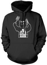 Bear Grills Kids Unisex Hoodie BBQ scout Barbecue