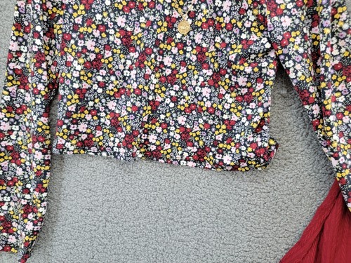 Rare Editions Knit Jumper, Long Sleeve Tee & Necklace Set Girls 14/16 Burgundy - Picture 15 of 24