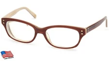 JONO HENNESSY 8059 C514 BROWN EYEGLASSES GLASSES FRAME 49-17-140mm