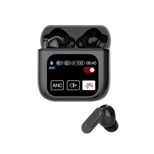 Bluetooth 5.4 Wireless LED Display Touchscreen Noise Reduction Headphone - Zdjęcie 3 z 17