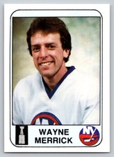 Wayne Merrick 1983-84 New York Islanders Islander News