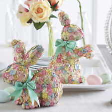 NEW!~RAZ Imports~12/" Standing White Easter Bunny Rabbit in Tutu~Easter//Decor//Egg