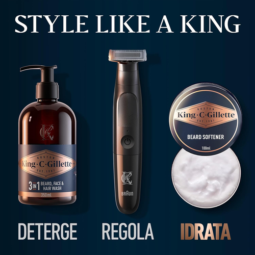 BALSAMO BARBA, Confezione Da 100 Ml per La CURA Della BARBA, Utilizzato Con O Se - Foto 6 di 12