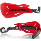 ACERBIS X FACTORY HANDGUARDS RED BLACK MOTOCROSS MX ENDURO OFF ROAD WRAP AROUND