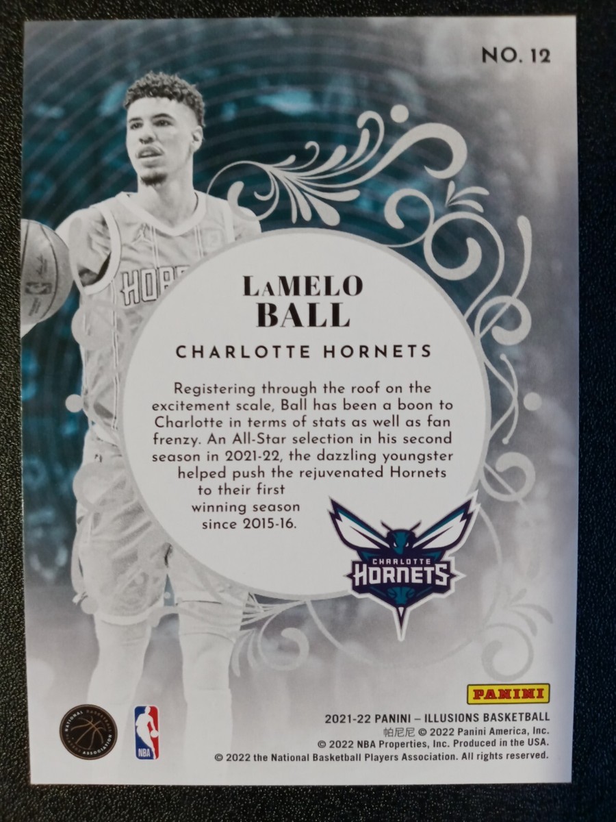2022 Panini Illusions King Of Cards LaMelo Ball # 12
