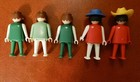 Playmobil Geobra Vintage lot of 5 Cowgirl and Others. 1974. — photo 6