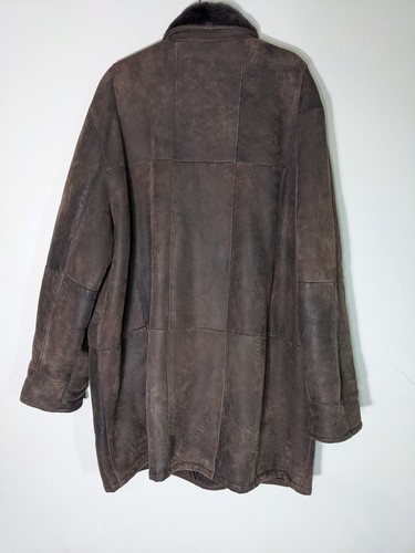 Mill Valley Sheepskin & Leather Co Shearling Jacket Mens sz 50 Coat Full EUC - Picture 4 of 8