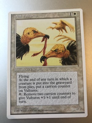 Osai Vultures 4th Fourth Edition MTG Magic the Gathering