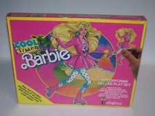 Cool Times Barbie Deluxe Play Set by Colorforms 2381 Mattel 1989 Sealed