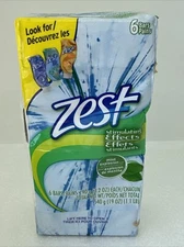 Vintage ZEST Bar Soap MINT EXPLOSION Stimulating Effects 6 Pack Of 3.2oz Bars