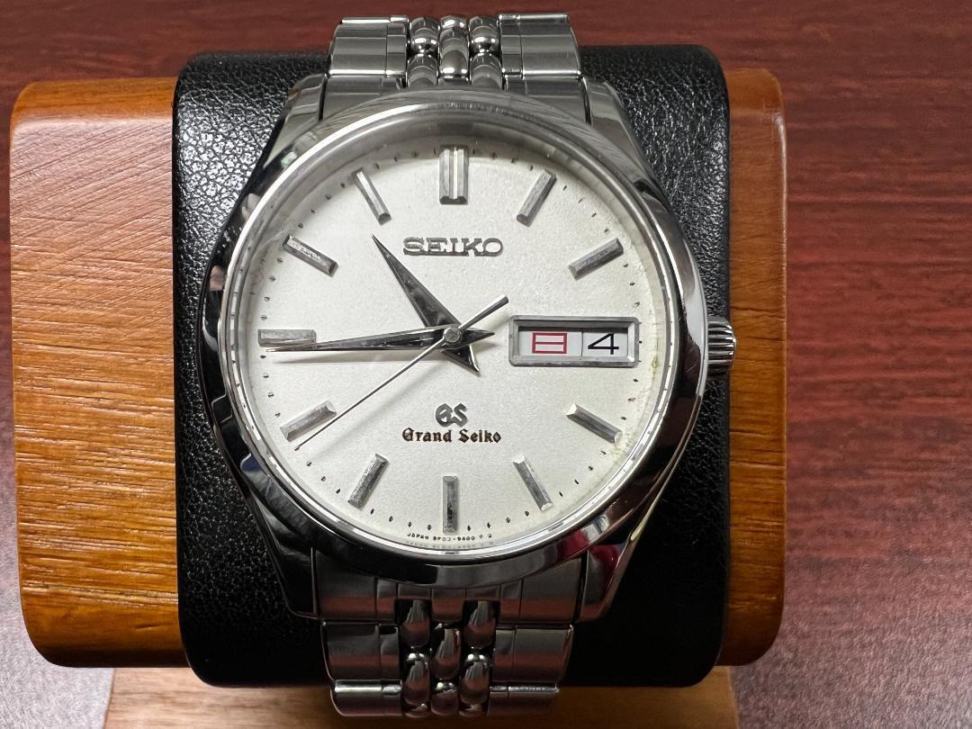 GRAND SEIKO SBGT001 MEN'S WRISTWATCH WHITE DIAL DAY DATE GRAND SEIKO SBGT001 MEN'S WRISTWATCH WHITE DIAL DAY DATE