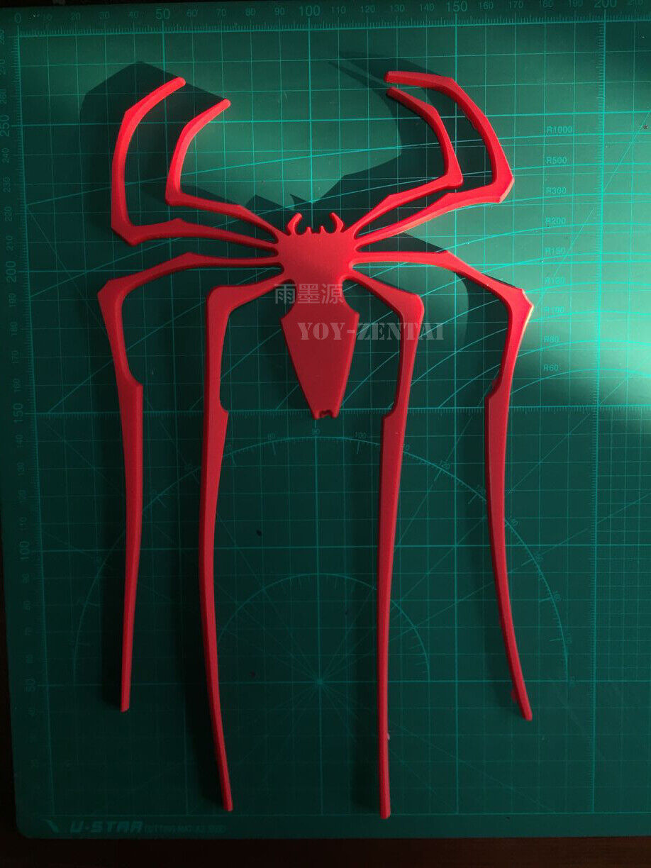 TASM2 (SET D) WITH 3D WEBBING METALLIC BLACK PUFFYPAINT & EMBOSS FRONT  SYMBOL