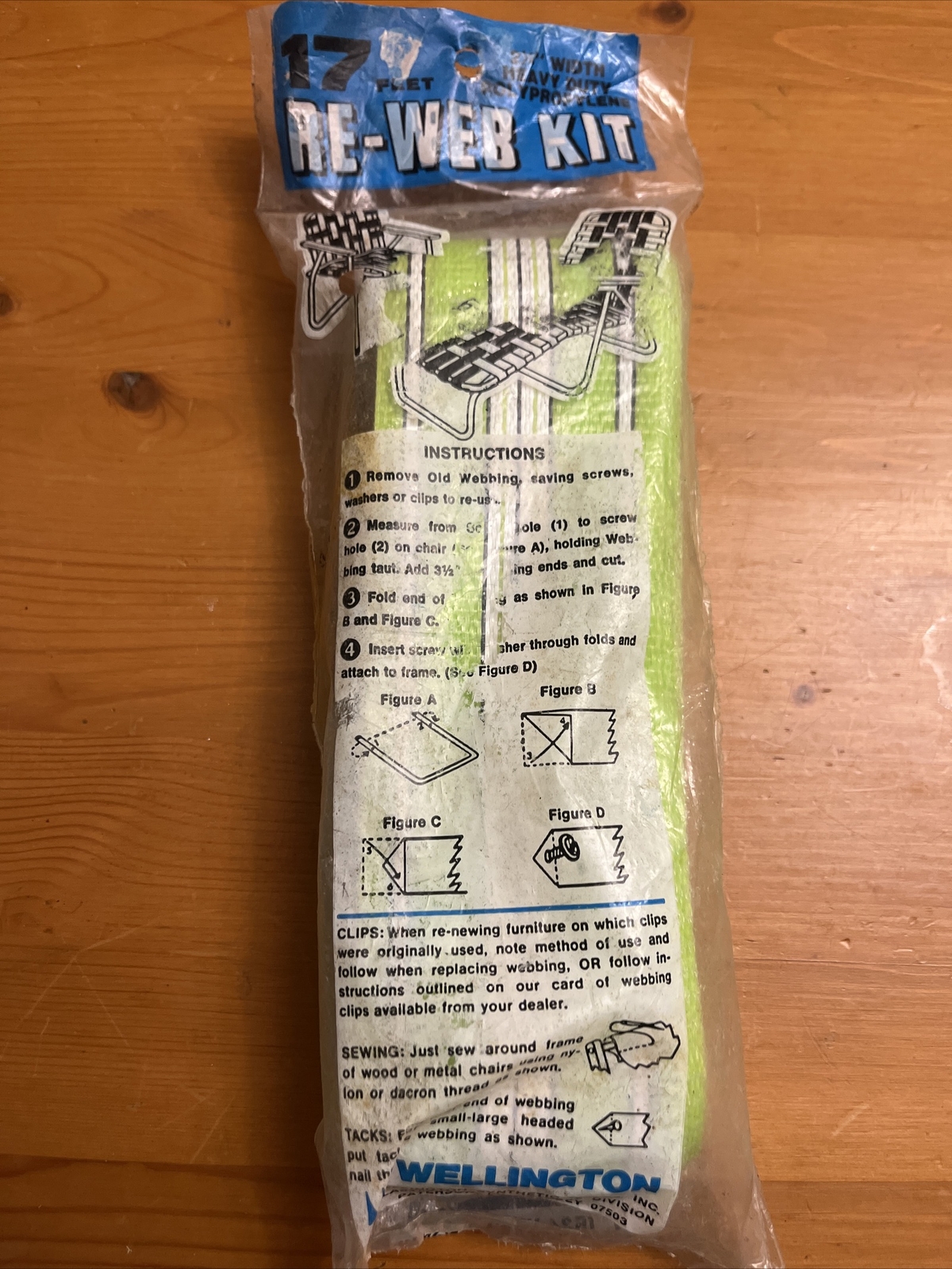 Wellington Re Kit 17 Feet Heavy Duty Polypropylene No. 120 Patio