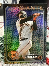 2024 Topps Series 1 Patrick Bailey Holiday Base Foil Easter Variation 346 Giants