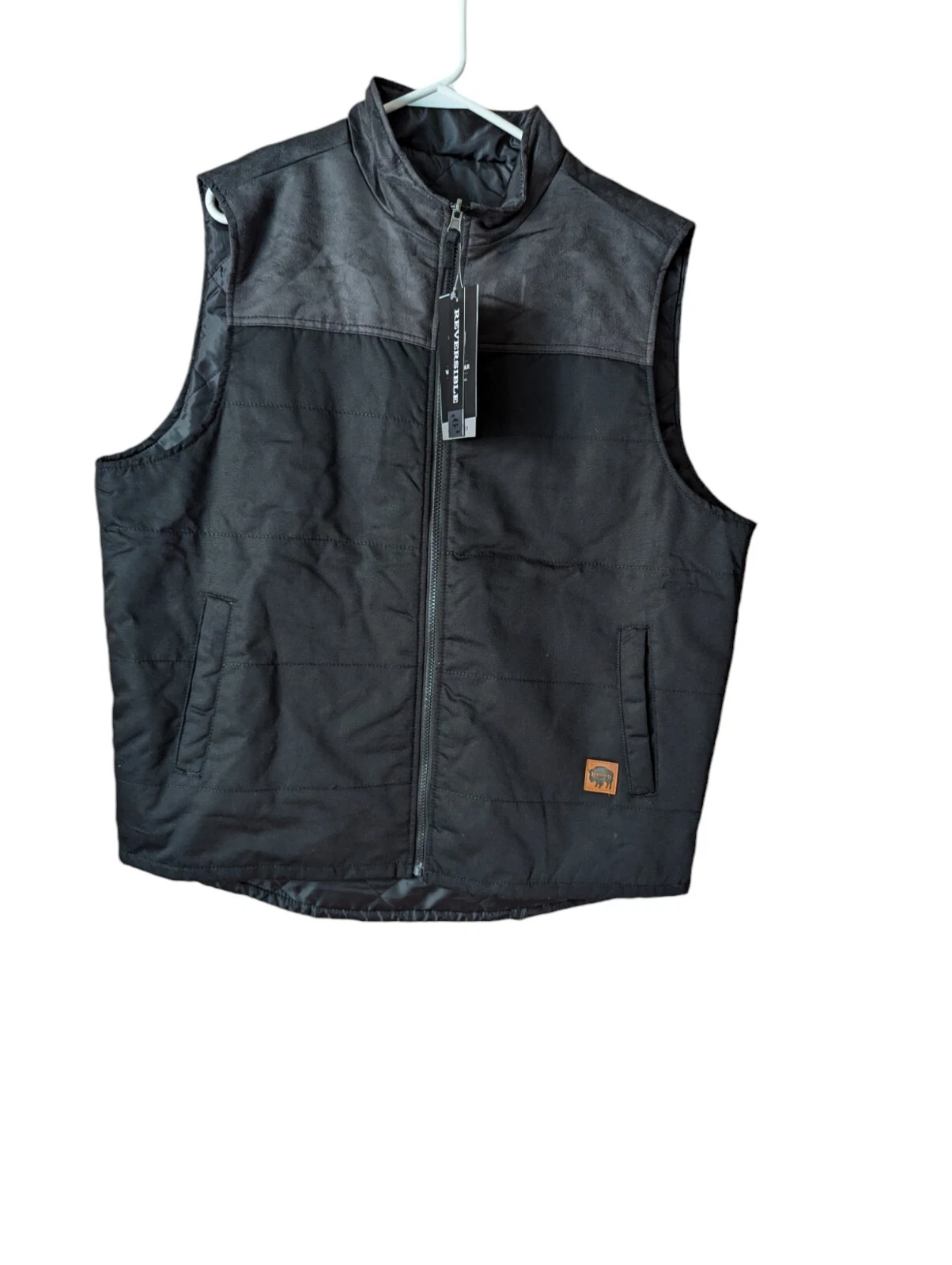 Buffalo outdoor Jacket vest mens color black size L