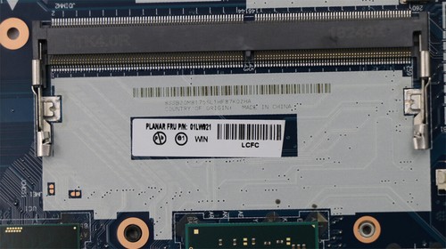 For Lenovo Thinkpad E580 I7-8550U 2G FRU:01LW921 Laptop Motherboard - 第 3/4 張圖片