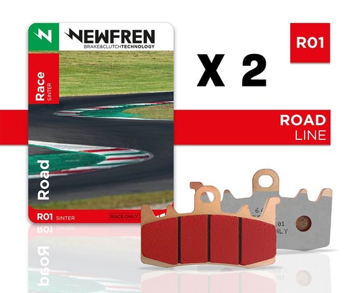 Newfren R01 (Z04 Equ) Set Pastiglie Freno Anteriore Aprilia RSV 1000 Tuono Fighter 2003-05 - Foto 2 di 3