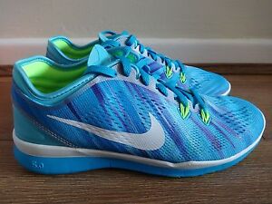 Nike Free 5 0 Tr Fit 5 Prt Womens Trainers 400 Uk 4 Eu 37 5 Us 6 5 New Ebay