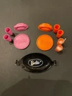 Vintage Barbie Plates, Cups, Phones