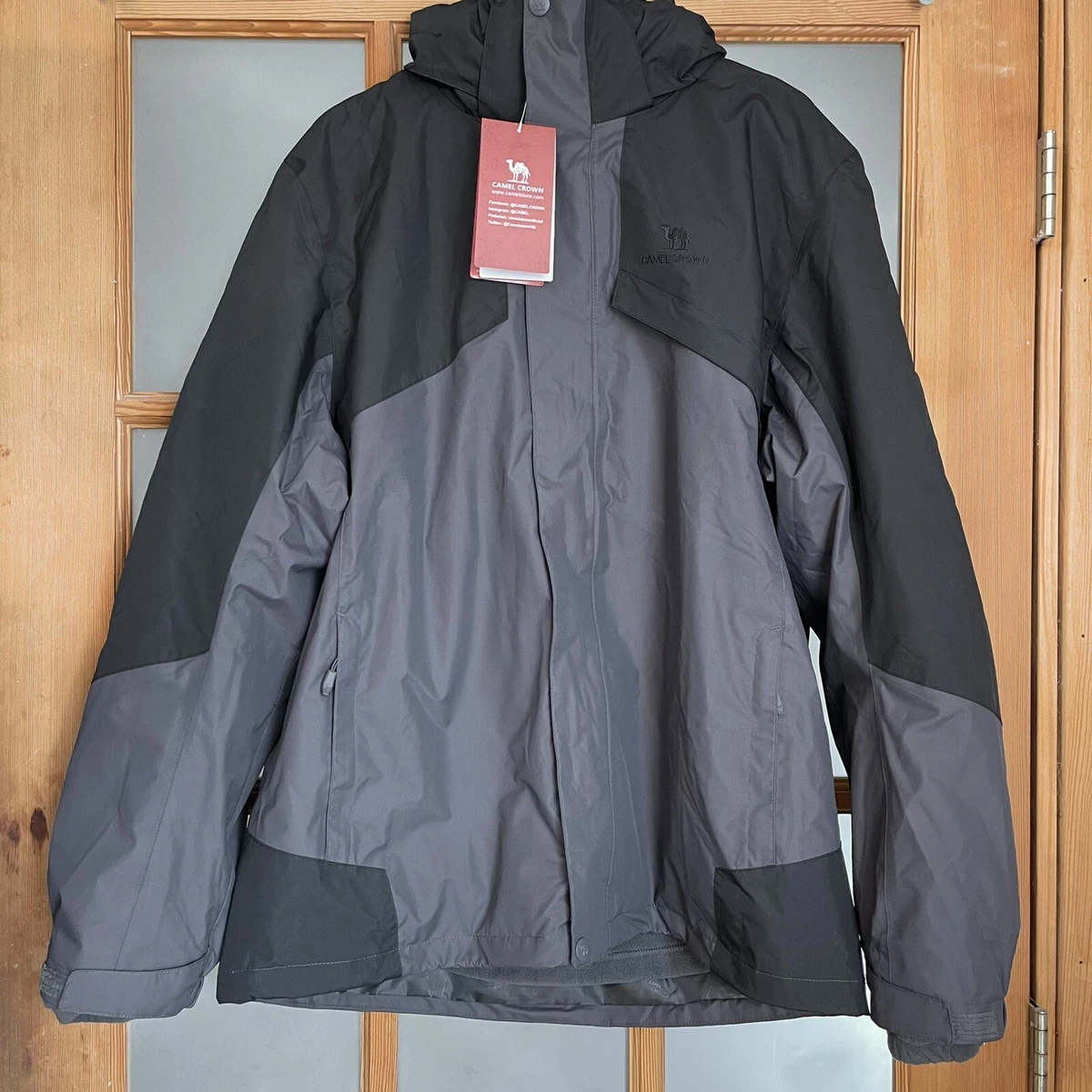 Camel Crown 3 in 1 Jacket Mens Size Large Model Z0W2S0111