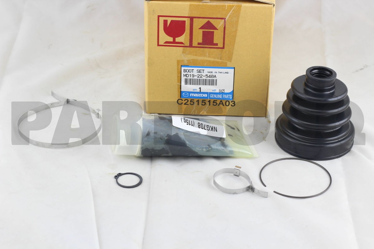 MD1922540A Genuine Mazda BOOT SET,INNER JOINT MD19-22-540A | eBay